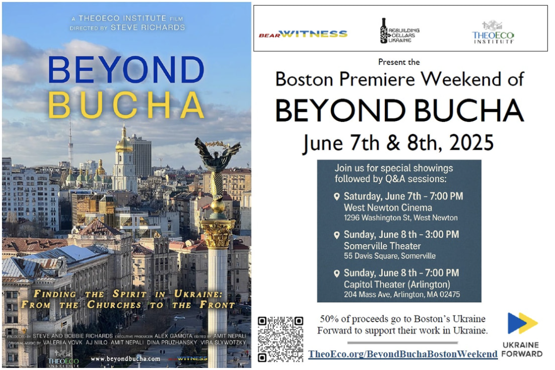 Beyond Bucha: Finding the Spirit in Ukraine, from the Churches to the Front, Somerville